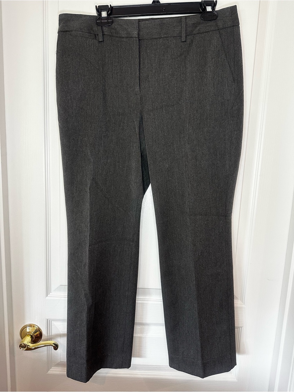 Talbots Women's Boot Cut Pants in Charcoal